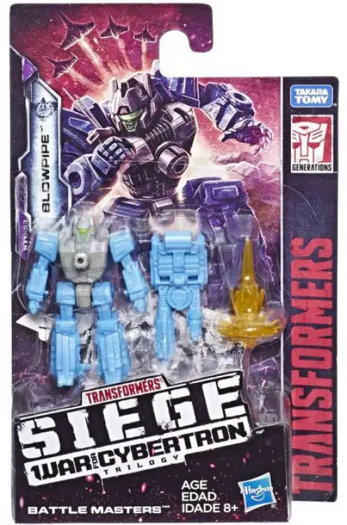 Transformers Generations Siege: War for Cybertron Blowpipe Battle Master Action Figure WFC-S3