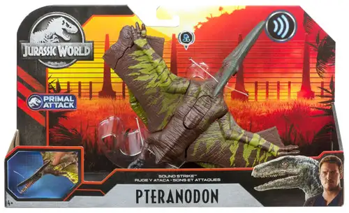 Jurassic World Fallen Kingdom Primal Attack Pteranodon Action Figure [Sound Strike]