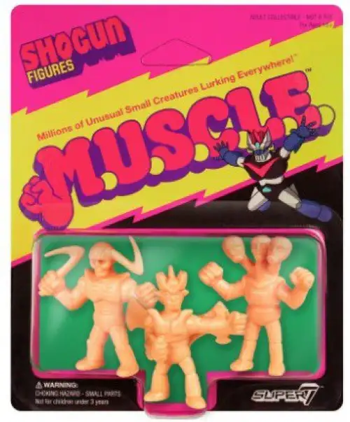 Shogun M.U.S.C.L.E. Rokuron Q9, Garada K7, & Mazinger Z 1.75-Inch Figure 3-Pack [Pack B]