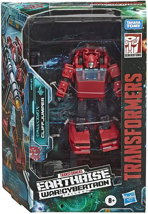 Transformers Generations Earthrise: War for Cybertron Cliffjumper Deluxe Action Figure WFC-E7
