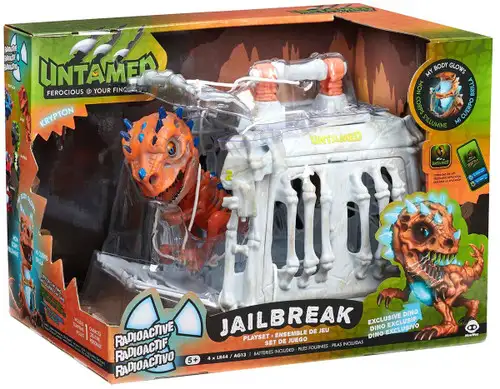 Fingerlings Untamed Dinosaur Radioactive Jailbreak Playset [Krypton]