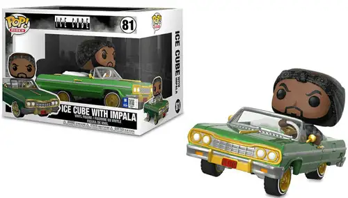 Funko POP! Rides Ice Cube with 1964 Impala Vinyl Figure #81