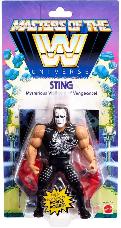 WWE Wrestling Masters of the WWE Universe Sting Exclusive Action Figure