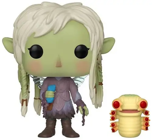 Funko The Dark Crystal Age of Resistance POP! Television Deet with Baby Nurlock Exclusive Vinyl Figure #859 [Glow-in-the-Dark]