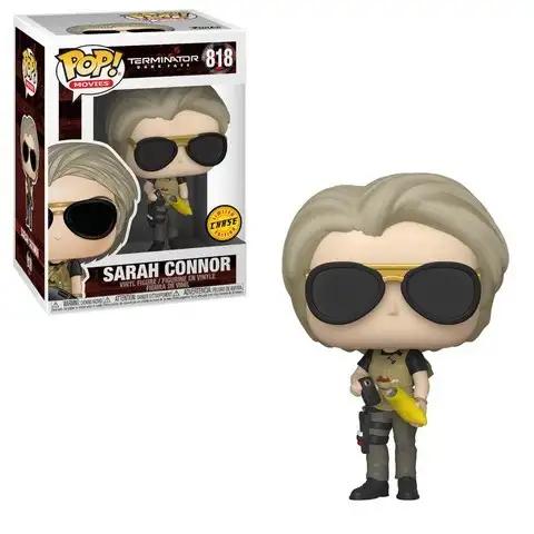 Funko Terminator Dark Fate POP! Movies Sarah Connor Vinyl Figure #818 [Chase Version]