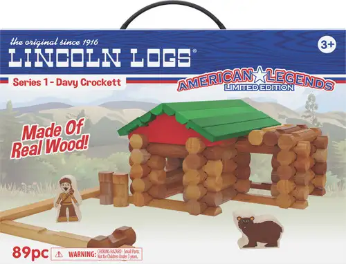 Lincoln Logs American Legends Davy Crockett Set