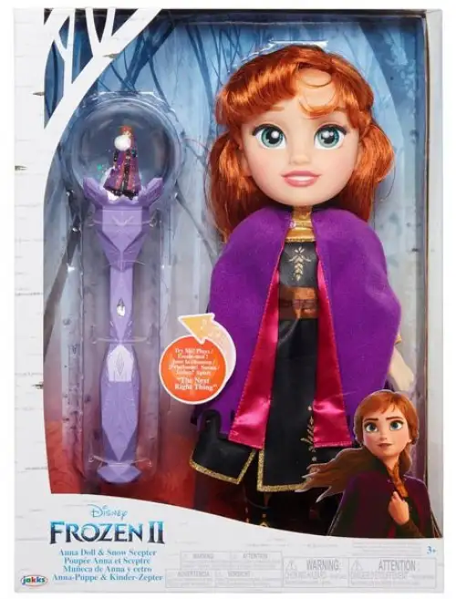 Disney Frozen 2 Anna & Snow Scepter 14-Inch Doll