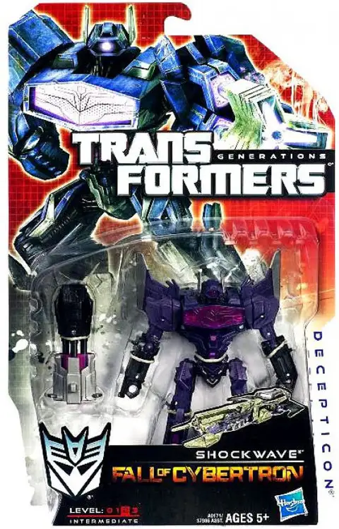 Transformers Generations Fall of Cybertron Shockwave Deluxe Action Figure