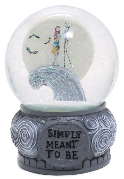 Nightmare Before Christmas Jack & Sally Exclusive 5.5-Inch Snow Globe [Simply Meant To Be]