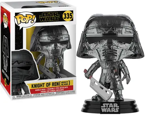 Funko The Rise of Skywalker POP! Star Wars Knight of Ren Vinyl Figure #335 [Blade, Hematite Chrome]