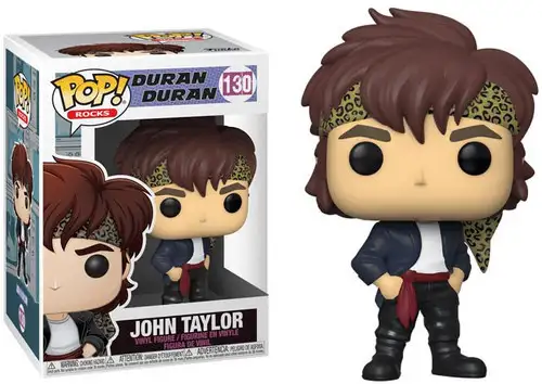 Funko Duran Duran POP! Rocks John Taylor Vinyl Figure #130