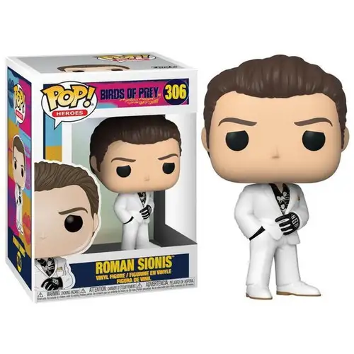 Funko DC Birds of Prey POP! Heroes Roman Sionis Vinyl Figure #306 [White Suit, Regular Version]
