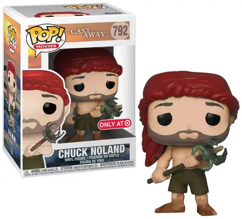 Funko Cast Away POP! Movies Chuck Nolan Vinyl Figure #792 [with Spear & Crab]