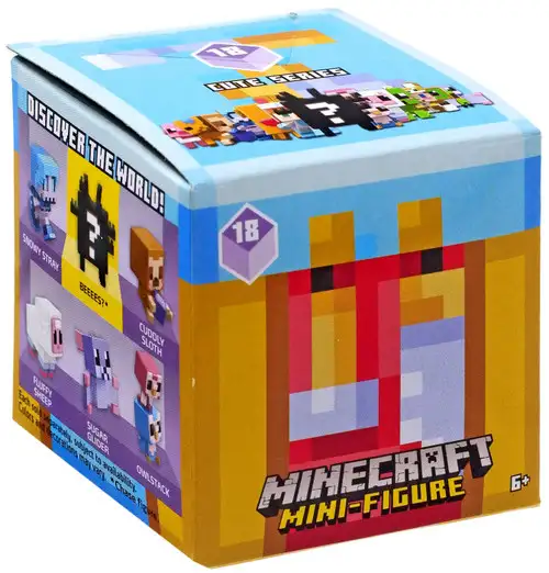 Minecraft Cute Series 18 Mystery Pack [1 RANDOM Figure]
