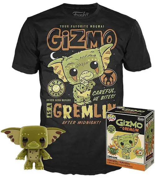 Funko Gremlins POP! Tees Gizmo as a Gremlin Exclusive Vinyl Figure & T-Shirt [X-Large]