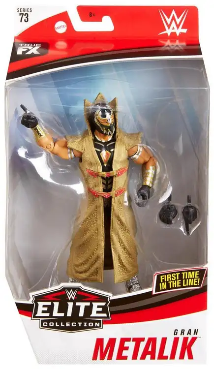 WWE Wrestling Elite Collection Series 73 Gran Metalik Action Figure [Black Outfit Variant]