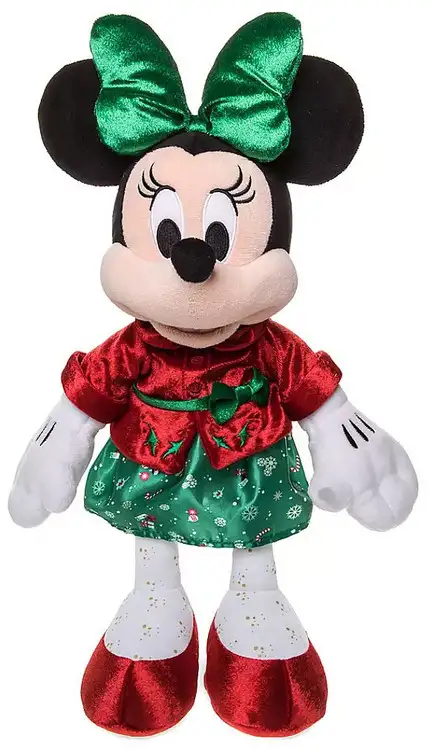 Disney 2019 Holiday Minnie Mouse Exclusive 15-Inch Plush [Red Jacket, Green Skirt]