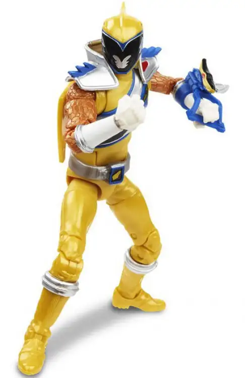 Power Rangers Dino Charge Lightning Collection Gold Ranger Action Figure [DC]