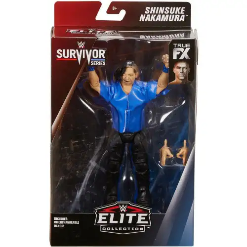 WWE Wrestling Elite Collection Survivor Series Shinsuke Nakamura Action Figure