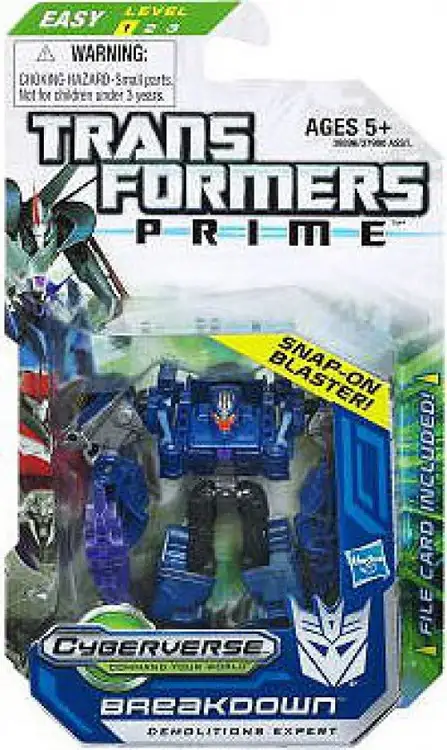 Transformers Prime Cyberverse Breakdown Legion Action Figure [Damaged Package]