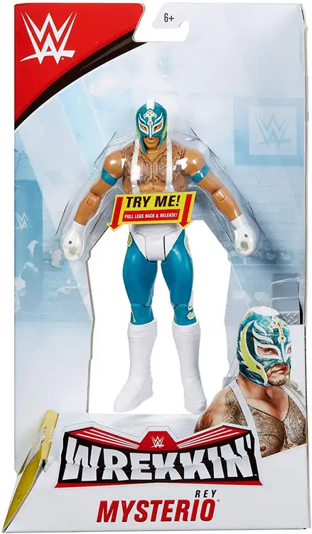 WWE Wrestling Wrekkin' Rey Mysterio Action Figure