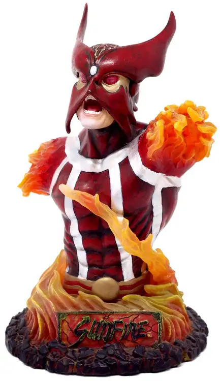 X-Men Rogues' Gallery Sunfire Bust