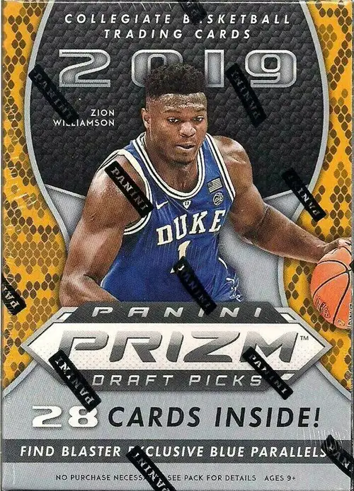 College Panini 2019-20 Prizm Draft Picks Basketball Trading Card BLASTER Box [7 Packs]