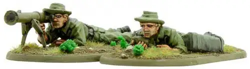 Bolt Action WWII Wargame Allies British Super Bazooka Team (Summer) Miniatures