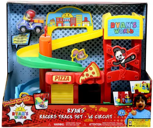 Pocket Watch Ryan's World Ryan's Racers Track Set Playset