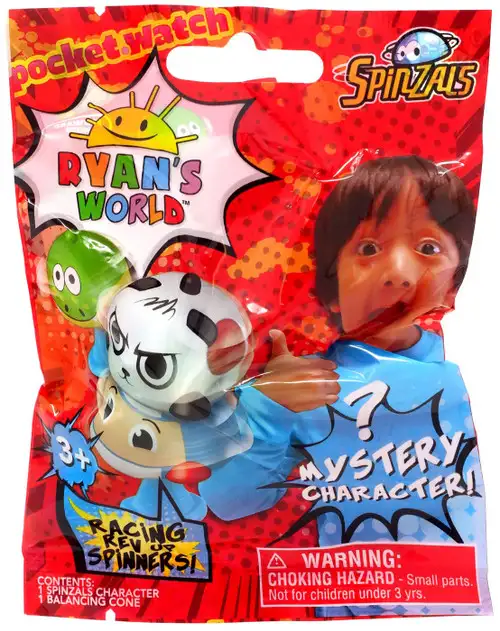 Pocket Watch Ryan's World Spinzals Racing Rev Up Spinner Mystery Pack