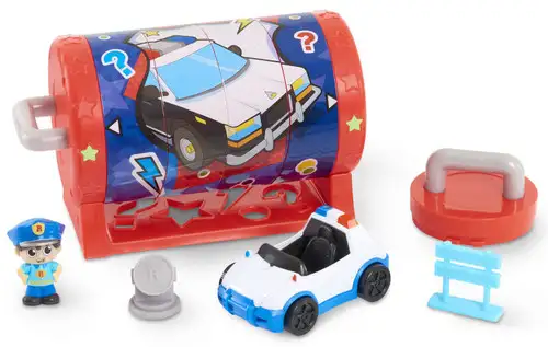 Pocket Watch Ryan's World Mystery Playdate Picture Puzzle Box [Police Ryan]