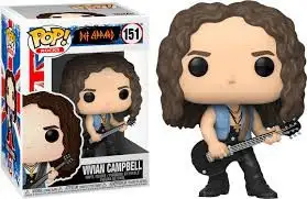 Funko Def Leppard POP! Rocks Vivian Campbell Vinyl Figure #151