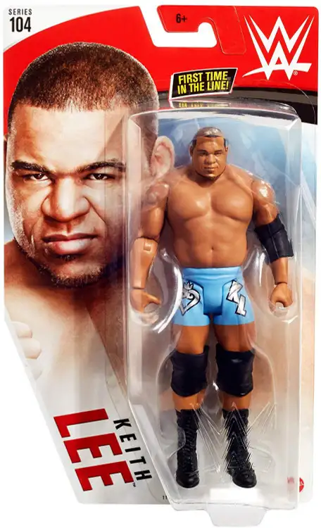 WWE Wrestling Series 104 Keith Lee Action Figure [Blue Shorts]