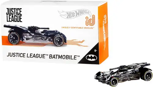 Hot Wheels ID Justice League Batmobile Diecast Car