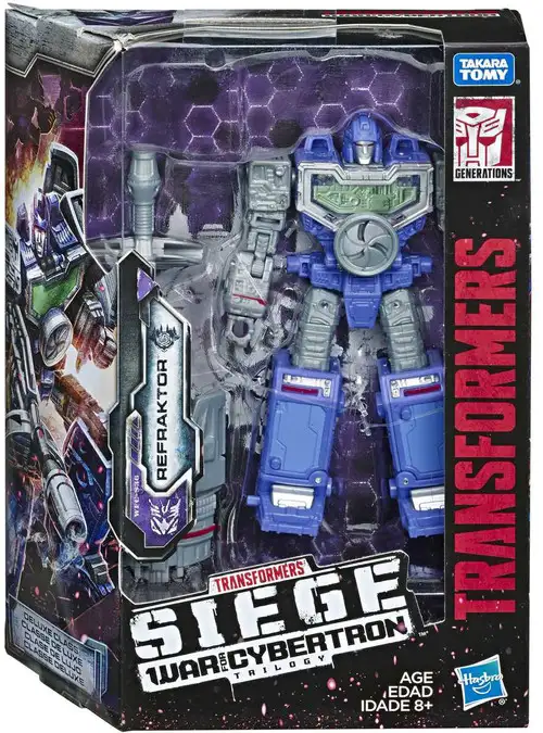 Transformers Generations Siege: War for Cybertron Refraktor Deluxe Action Figure WFC-S36