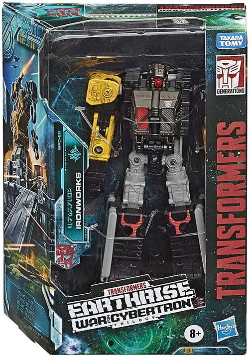 Transformers Generations Earthrise: War for Cybertron Ironworks Deluxe Action Figure WFC-E8