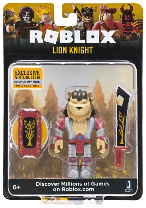 Roblox Celebrity Collection Lion Knight Action Figure