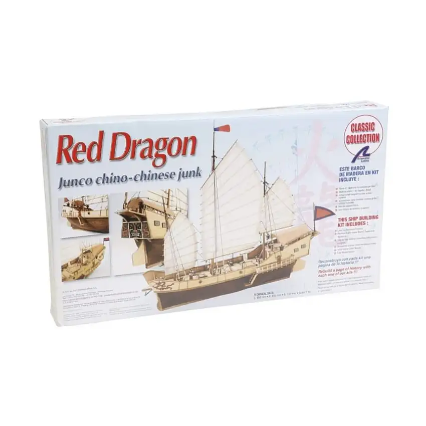 Red Dragon - Chinese Junk