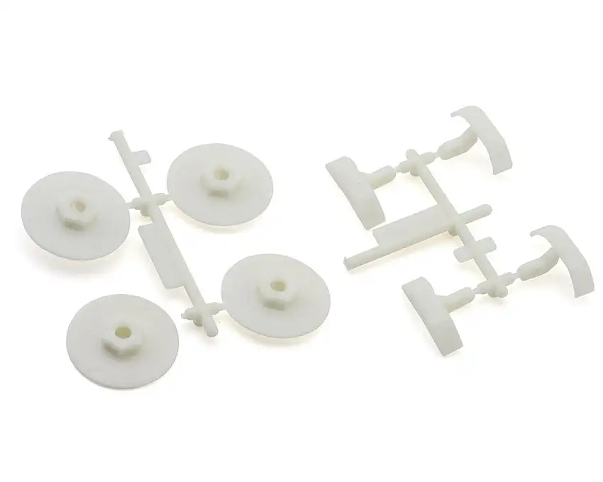 Team Associated RC10 6x6 Wheel Hexes (4) w/Calipers