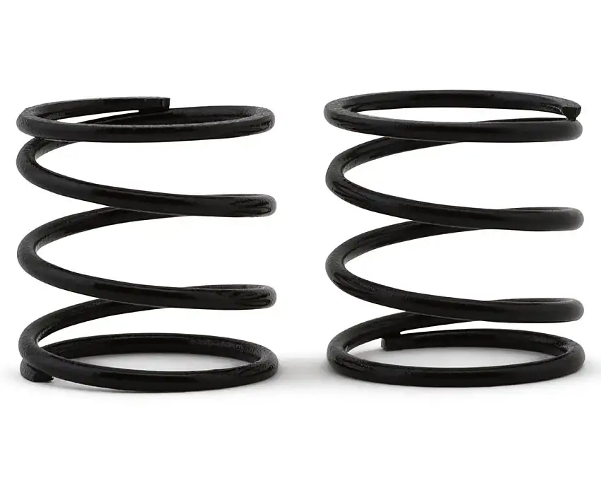 Team Associated RC10TC8 LP Shock Springs (2) (Yellow/17.3lbs)