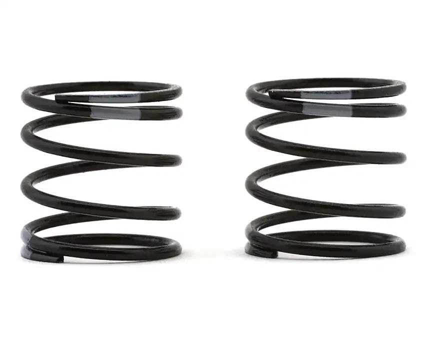 Team Associated RC10TC8 LP Progressive Springs (2) (Grey/14.1-16.5lb)