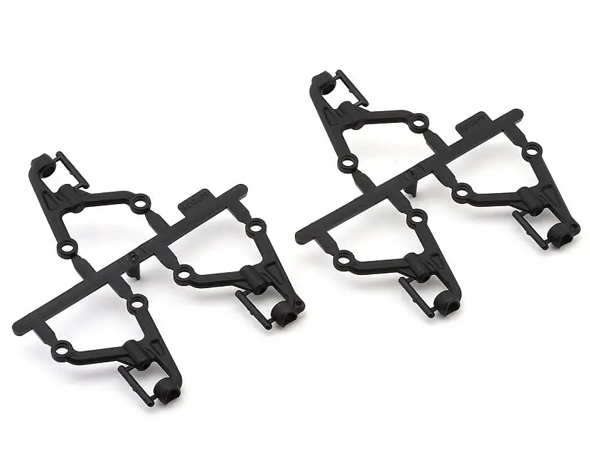 Team Associated RC10TC8 Upper Suspension Arms Set (0°/2°/4°)