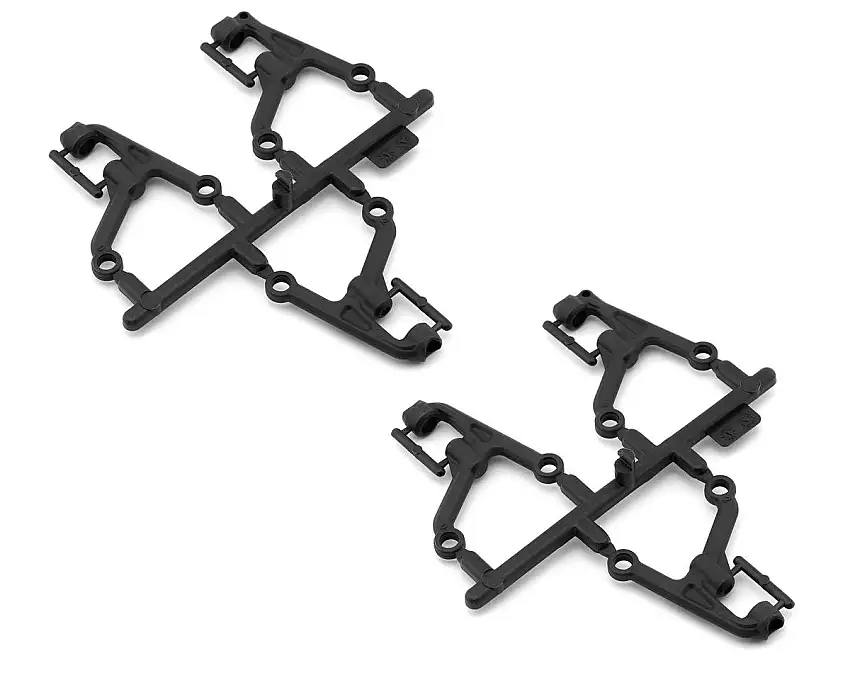 Team Associated RC10TC8 Factory Team Carbon Upper Suspension Arms (0°/2°/4°)