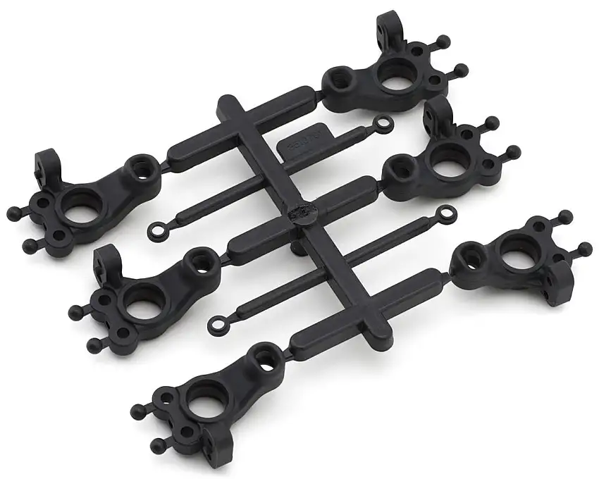 Team Associated RC10TC8 Factory Team Carbon Steering Blocks Set