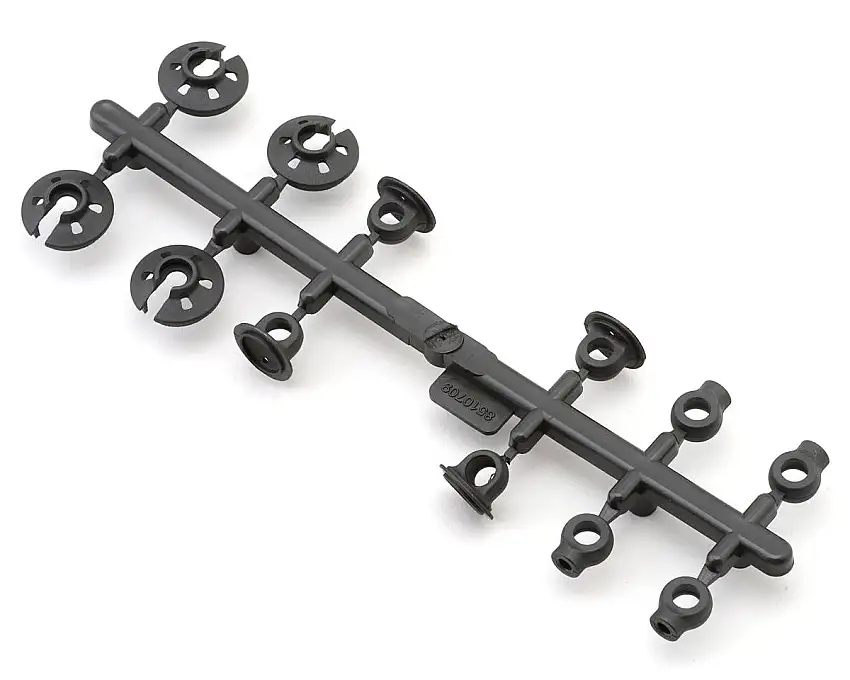 Team Associated RC10TC8 Shock Rod Ends & Spring Cups Set