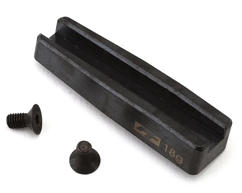 Team Associated RC10TC8 Factory Team Steel Rear Chassis Weight (18g)