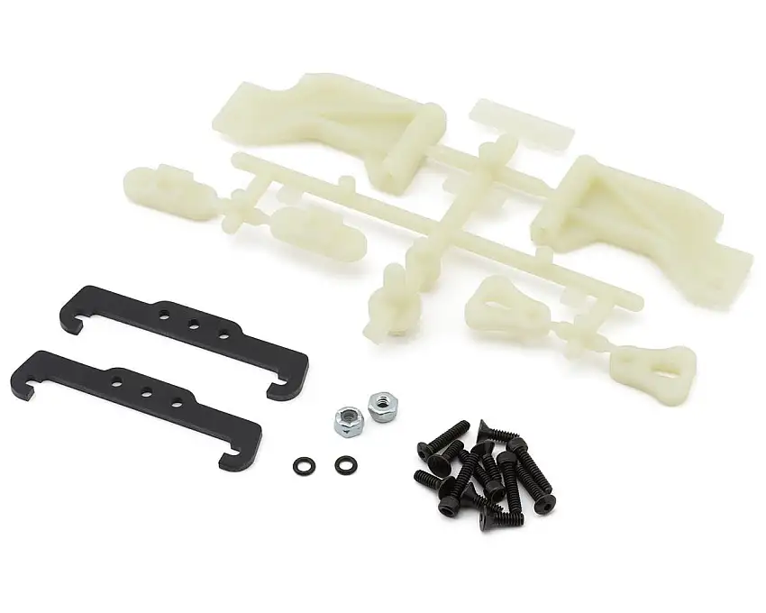 Team Associated RC10 4WD Battery Mount & Chassis Stiffener Set