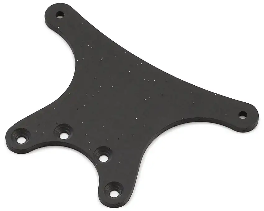 Team Associated RC10 "Kinwald" Carbon Rear Shock Tower (Iridium)