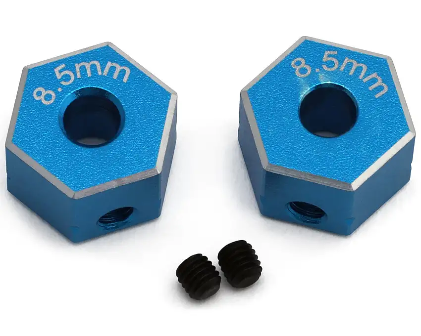 Team Associated DC10 Factory Team 12mm Aluminum Wheel Hex (2) (8.5mm)