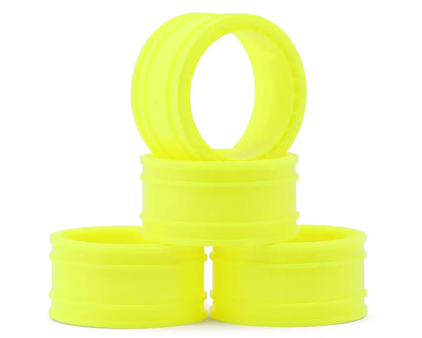 Team Associated Factory Team® Adjustable 2-Piece Wheels (Yellow) (4) (Outer)
